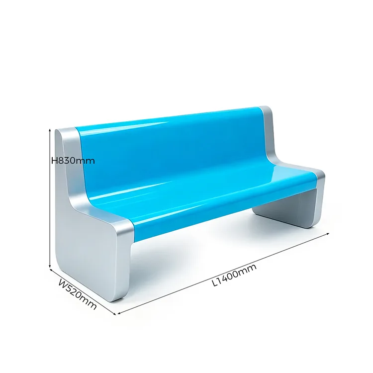 Modern Commercial FRP Bench